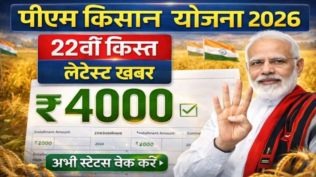 PM Kisan 22th Installment Date 